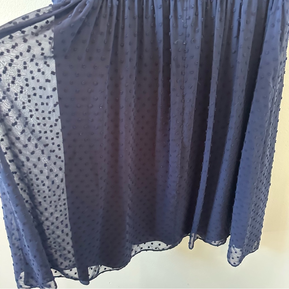 J. Crew navy blue dress size 14 petite - Picture 8 of 12
